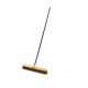 Rubbermaid Commercial Products FG635700BLA Super Lock Broom Handle, 15/16" Threaded Wood