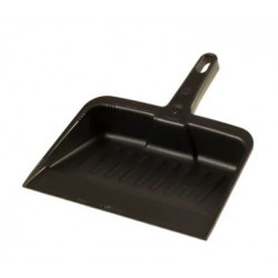 Rubbermaid Commercial Products FG200500CHAR 12.25" Heavy Duty Dust Pan, Charcoal