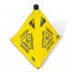 Rubbermaid Commercial Products FG9S0 Multilingual "Wet Floor" Pop Up Floor Cone, Yellow