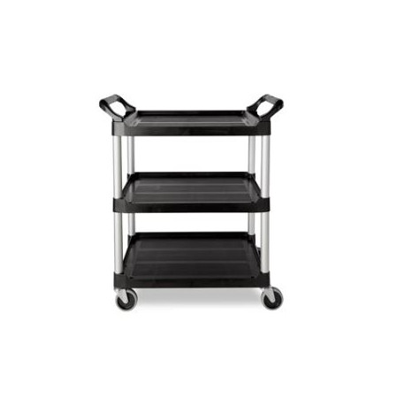 Rubbermaid Commercial Products FG342488 Service Utility Cart With 4" Swivel Casters, 200 LB Capacity