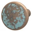Hafele 123.27.032 Knob Verdi Zinc Rustic Copper M4 DIA 37MM