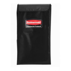 Rubbermaid Commercial Products 188178 Collapsible X-Cart Replacement Bag, Black