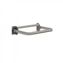Ponte Giulio G56UGS01N1 Stainless Steel Folding and Locking Support Grab Bar, Satin Finish