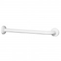 Ponte Giulio G40JAS3 Maxima Straight Grab Bar with One 90 Degree Fixed Flange