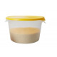 Rubbermaid Commercial Products FG57 Round Storage Containers Lid, Yellow