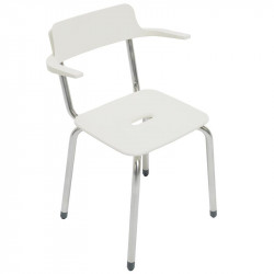 Ponte Giulio G12JDS04 Hug Chair with Back and Arm Rests