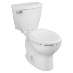 American Standard 2880128ST.020 Cadet 3 Toilet To Go Bowl & Tank, Low-Flow, Round Front, White