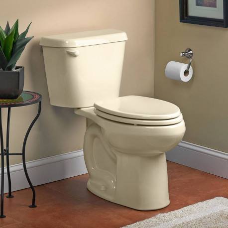 American Standard 751AA Colony Left Trip Lever Chair Height Elongated-Front Toilet w/Seat