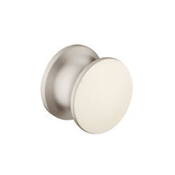 Hafele 229.01.677 Push-Button Plastic Knob, Matt Nickel