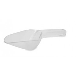 Rubbermaid Commercial Products FG288200CLR Bar Scoop, 6 oz, Clear