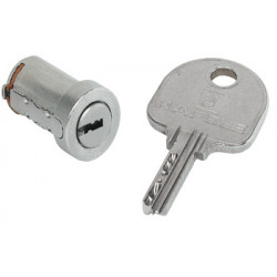 Hafele 210.45.600 SYMO Lock Core Pin Tumbler Zinc Nickel Plate