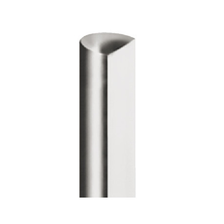 Hafele 226.07.209 Profile Rod Steel Nickel Plated 6MM/2000MM