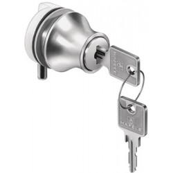 Hafele 233.05. Glass Door Pin Lock