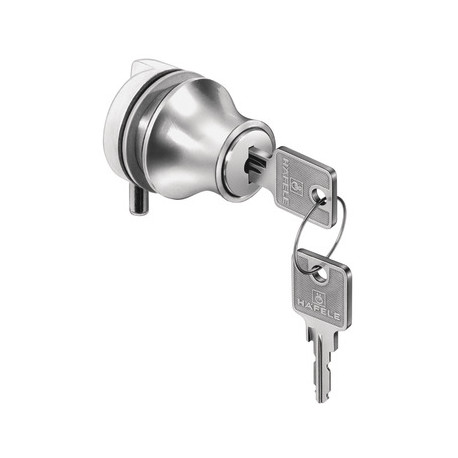 Hafele 233.05. Glass Door Pin Lock