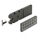 Hafele 237.56.350 StealthLock , Battery Powered RF Cabinet Lock Set