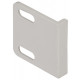 Hafele 239.44.774 Strike Plate Angle Plastic White 45MMX10MM