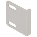 Hafele 239.44.774 Strike Plate Angle Plastic White 45MMX10MM