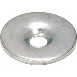 Hafele 245.63.988 Strike Plate Steel Zinc Plate DIA 14MM