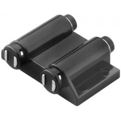 Hafele 245.80.320 Push Latch Magnet Double Plastic Black 58X40MM