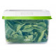 Rubbermaid 211481 FreshWorks Produce Saver, Large Produce Storage Container, Rectangle, Green