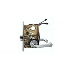 Sargent NAC 8200 Electrified Mortise Lock w/ Gramercy Lever & Rose