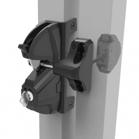 D&D LLD3 LOKKLATCH DELUXE SERIES 3 Premium Privacy & Security Gate Latch w/ External Access