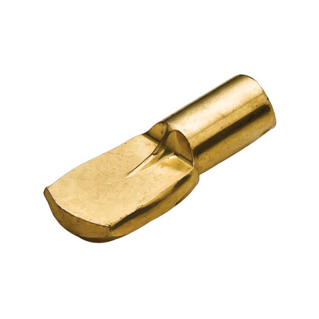 Hafele 282.04.512 Shelf Support, Anti-Slip, 5 mm Brass Plated