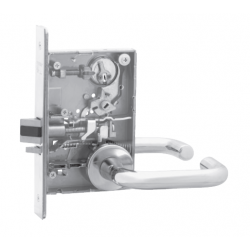 Sargent 8200 Mortise Lock w/ Gramercy Lever And Escutcheon