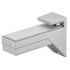 Hafele 284.09.980 Kalabrone Shelf Support, Wall Fixing, for Glass Shelves
