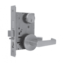 Sargent 7900 Mortise Lock w/ Gramercy Lever And Escutcheon