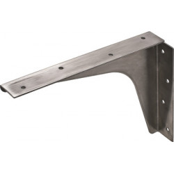 Hafele 287.74. Work Surface Brackets, Rigid Stainless Steel