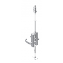 Sargent AD7000 Surface Vertical Rod Lock For Aluminum Door w/ Gramercy Lever