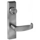 Sargent AD8500 Narrow Stile Rim Exit Device For Aluminum Door w/ ET Trim And Gramercy, Wooster, Grant Park Lever