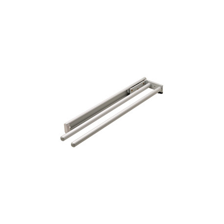 Hafele 510.54. Towel Rack Pull-Out, 2 Bar, Extendable