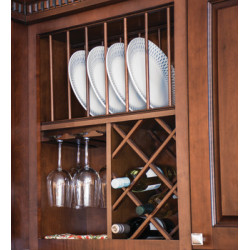 Hafele 541.98. Wine Lattice, Wooden Cabinet Accessory