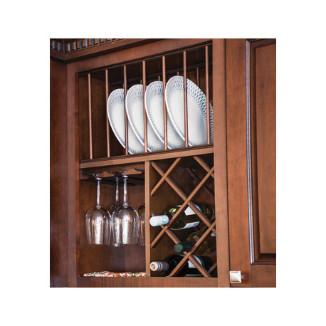 Hafele 541.98. Wine Lattice, Wooden Cabinet Accessory
