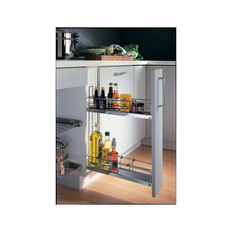 Hafele 545.61.233 Base Cabinet Pull-Out, 3-Tier, 90D