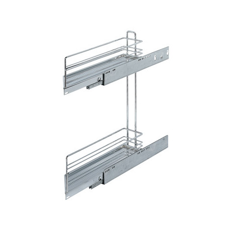 Hafele 545.61. Base Pull-Out, 2-Tier, 45D