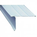 Amerimax 5504500120 Drip Edge, Hemmed, 2 5/16 x 1 7/16-in. x 10 ft., White Aluminum