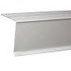 Amerimax 5500400120 White Aluminum C3 Drip Edge , 10 ft