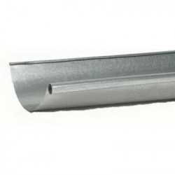 Amerimax L265BX 5 in Galvanized Steel Single Bead Gutter