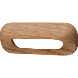 Hafele 192.48.456 Surface Pull Red Oak M4 CTC.96MM
