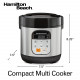 Hamilton Beach 37524 Compact Multi-Cooker, 1.5 Quart