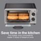 Hamilton Beach 31260 4 Slice(black) Toaster Oven, Broiler