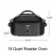 Hamilton Beach 32200 18 Quart, Electric Roaster, (Black) Roaster Oven