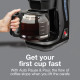 Hamilton Beach 43680PS FrontFill Compact 12 Cup (Black) Coffee Maker