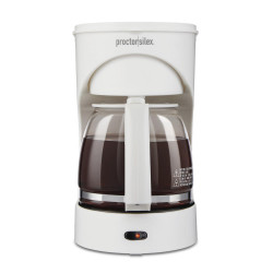 Hamilton Beach 43501PS 12 Cup, Smart Plug Compatible, (White) Coffee Maker