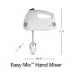 Hamilton Beach 62515PS Easy Mix 5 Speed (White) Hand Mixer
