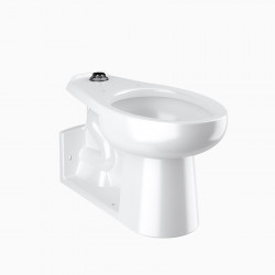 Sloan ST-2229 Elongated Vitreous China ADA Height Floor Mount Water Closet - Fixture Only,White