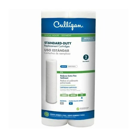 Culligan P5 Sediment Water Filter Replacement Cartridges, 2-Pack